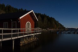 Why does the moon shine?