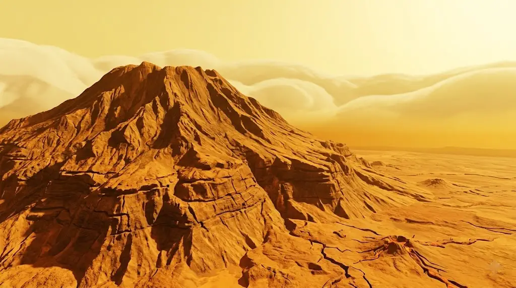 Maxwell Montes, the tallest mountain on Venus, taller than Mount Everest